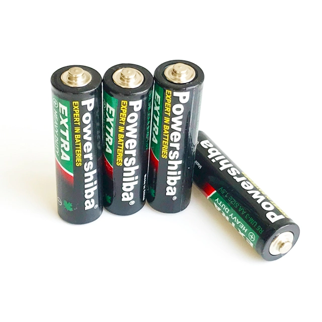 High Performance Primary Battery 1.5V AA Um3 R6 Super Battery with Long Duration