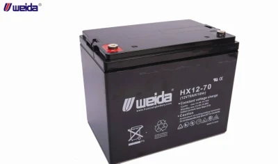 Дешевая цена 12V70ah необслуживаемая свинцово-кислотная электрическая тяговая батарея глубокого цикла